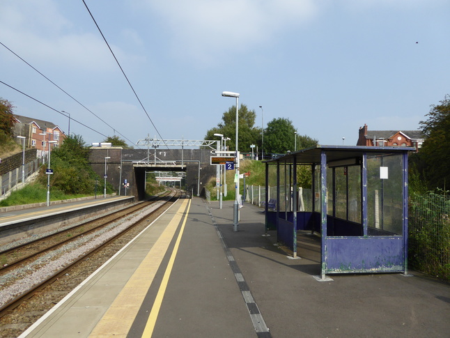 Bryn platform 2 looking east