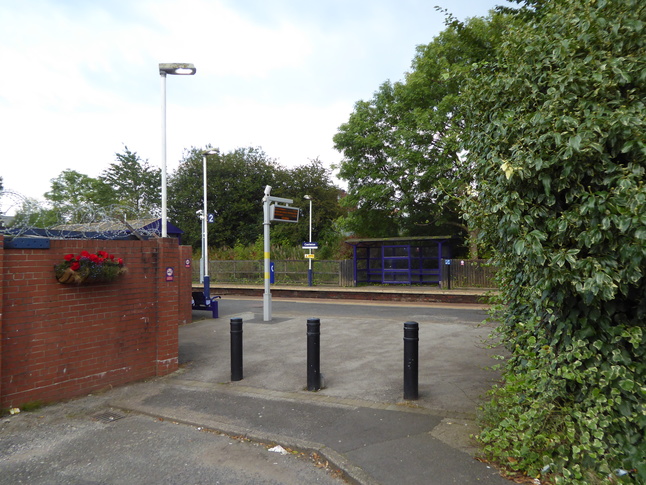 Castleton platform 2 entrance