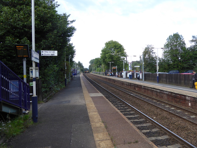Castleton platform 2 looking north