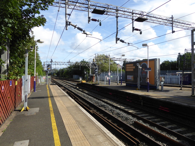 Cheadle Hulme platform 1 looking north