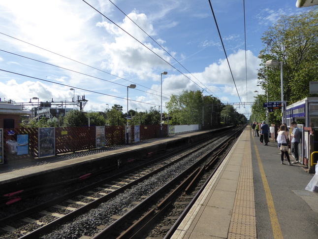 Cheadle Hulme platform 1 looking south