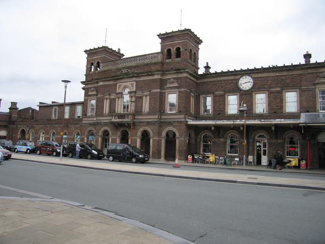 Chester front, western tower