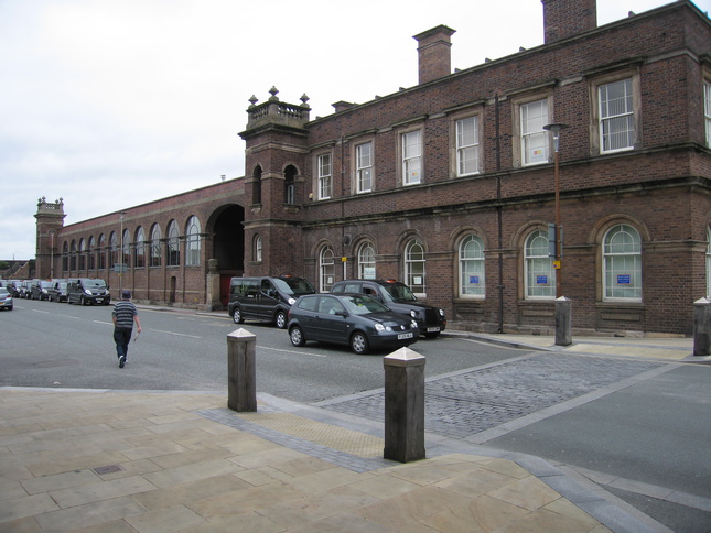 Chester front, western end