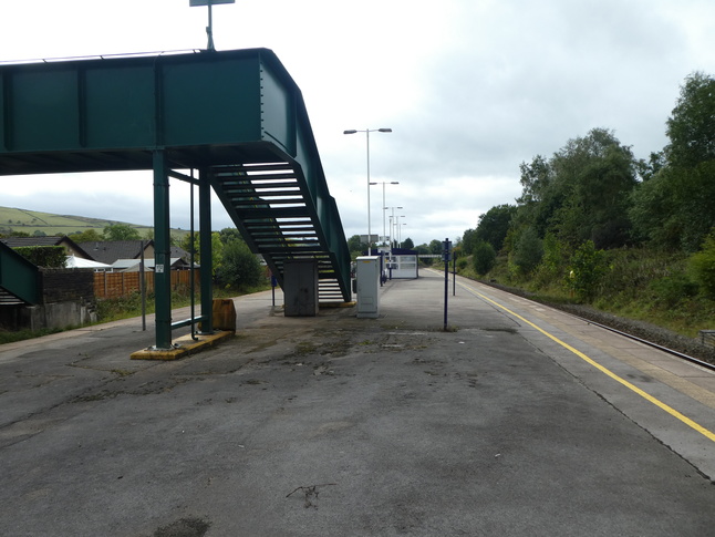 Chinley platform 2 looking west
