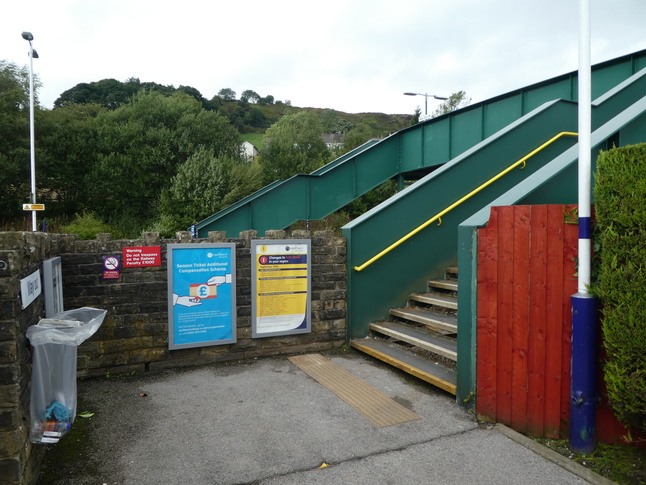 Chinley bridge entrance
