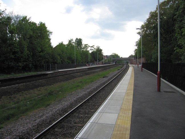 Cross Gates platform 1 looking west