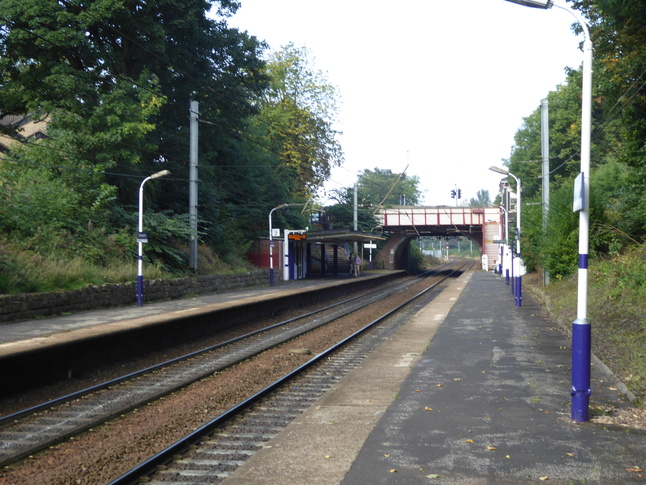 Davenport platforms looking west