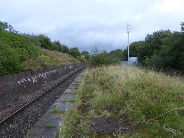 Denton disused platform end