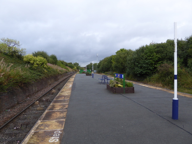 Denton platform looking north