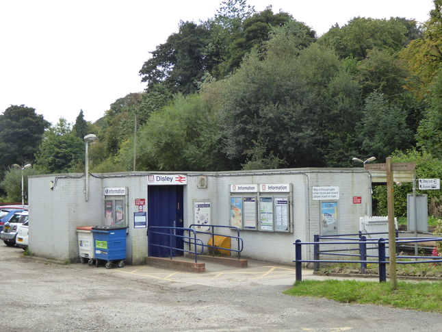 Disley station front