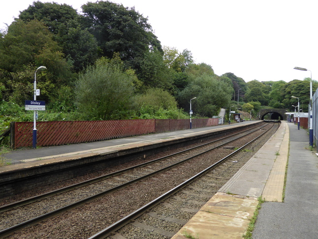Disley platforms looking east