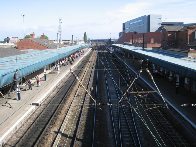 Doncaster from bridge
looking north