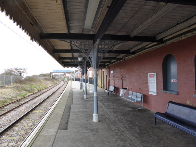 Dovercourt under canopy looking east