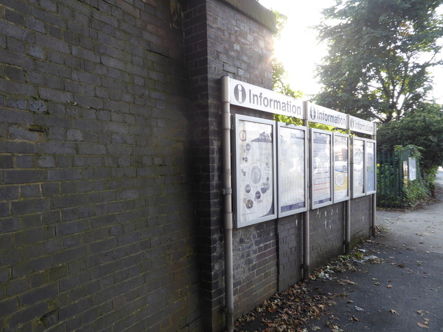 East Didsbury under the bridge