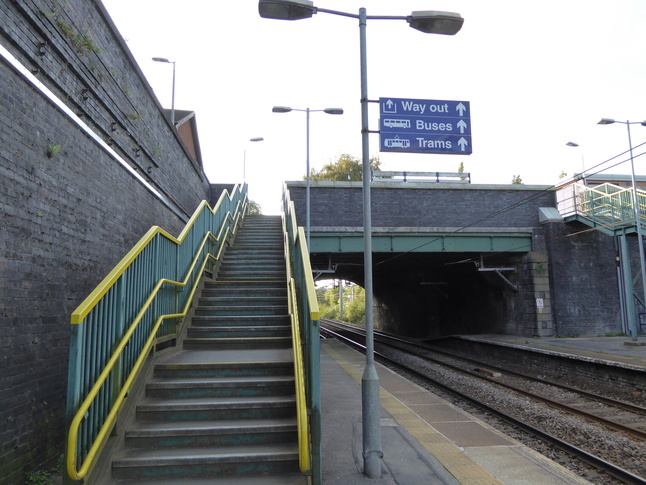 Eccles footbridge access