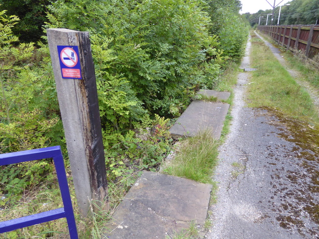 Fairfield disused platform edge