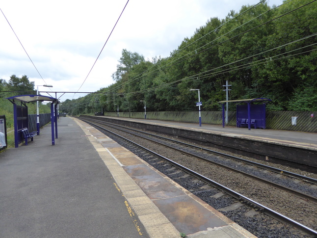 Fairfield platforms looking east