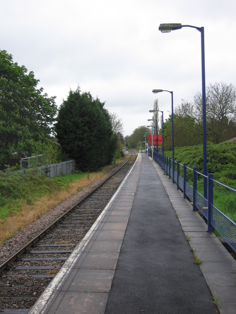 Furze Platt platform looking south
