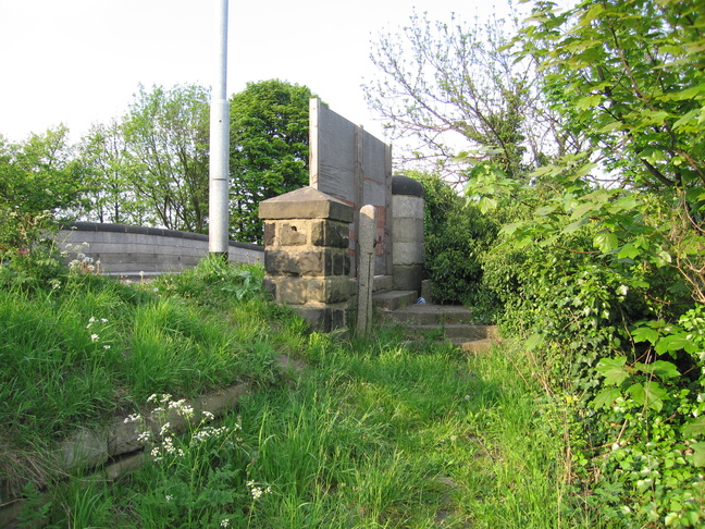 Garforth disused entrance