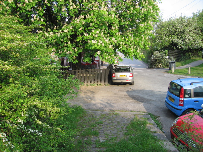 Garforth disused entrance -
ground level