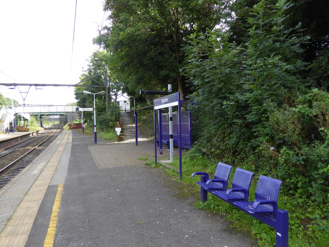 Gorton platform 1 ramped exit