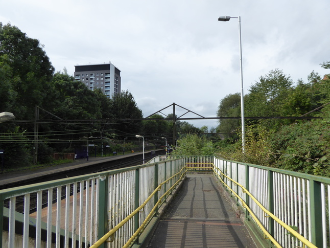 Gorton platform 2 ramped footbridge
  access