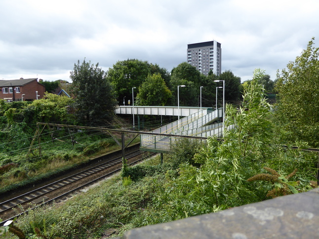 Gorton seen from the road bridge