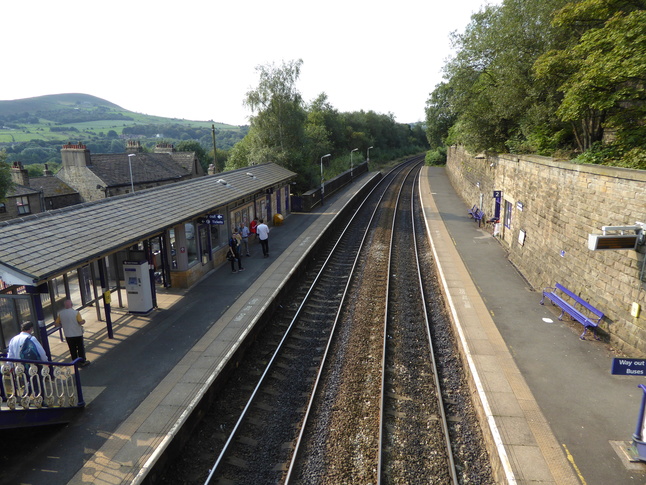 Greenfield looking west from footbridge