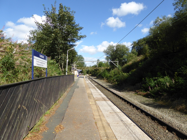 Hadfield platform looking north