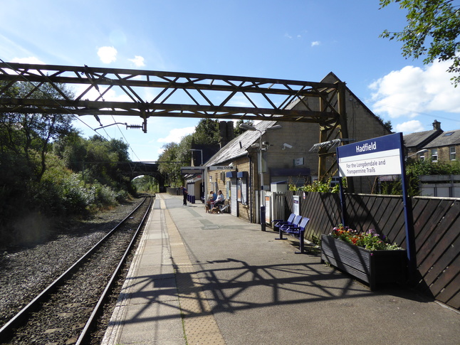 Hadfield platform looking south