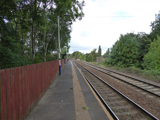 Hall-i'-th'-Wood platform 2 looking north