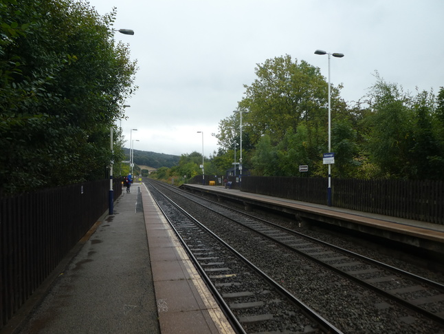 Hathersage platforms looking east