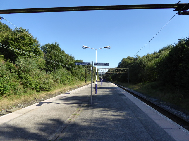 Hattersley platforms looking east