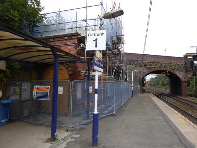 Heaton Chapel platform 1 exit