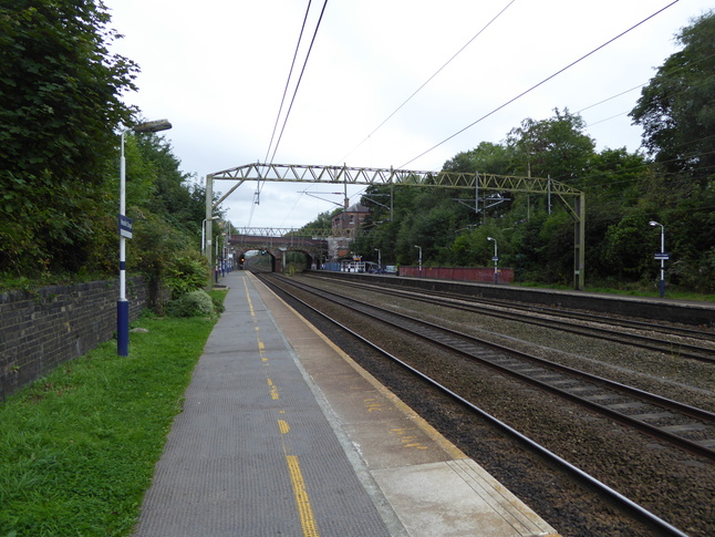 Heaton Chapel platform 1 looking south