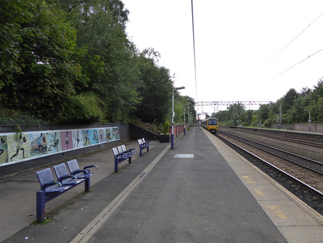 Heaton Chapel platform 2 looking south