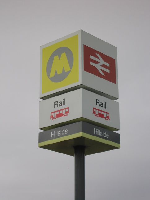 Hillside sign