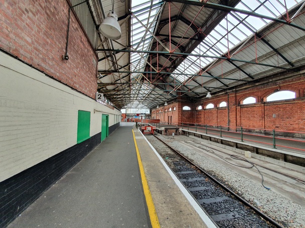 Holyhead platform 2 looking north