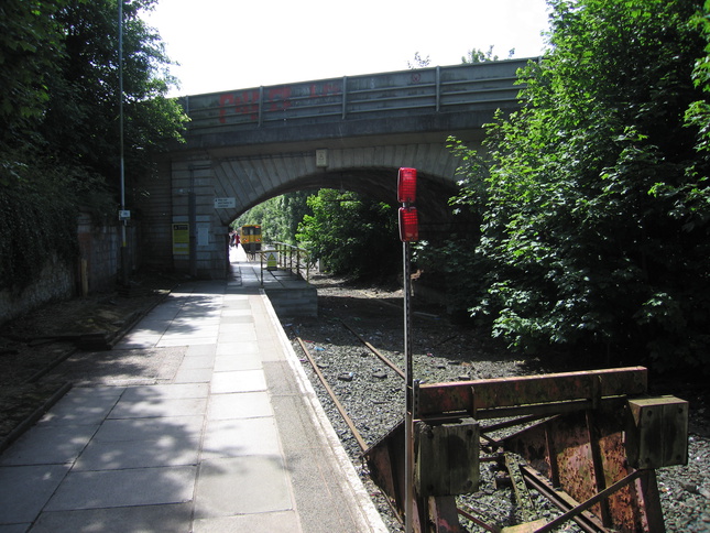 Kirkby platform 2 buffers