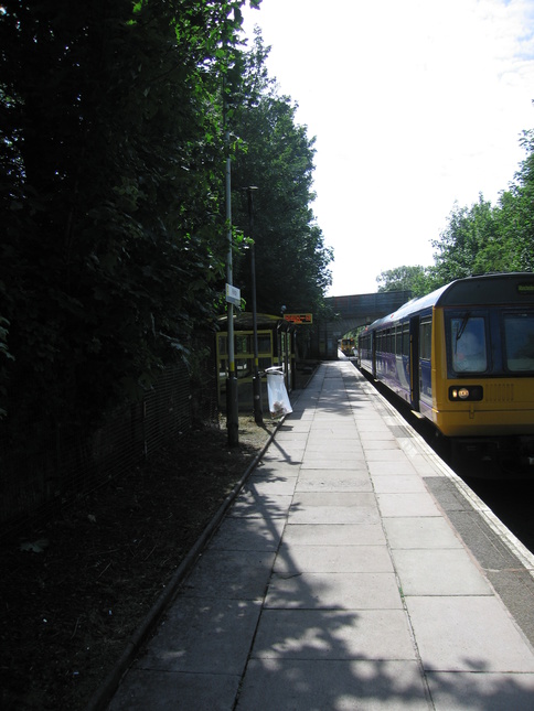 Kirkby platform 2 looking west