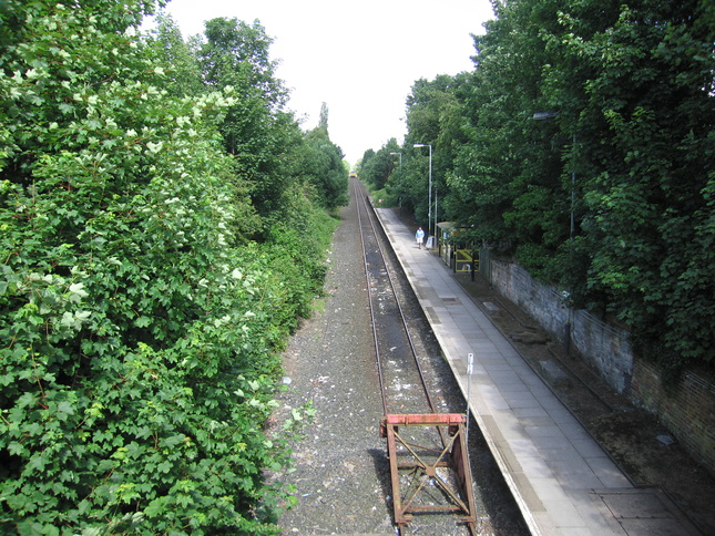 Kirkby from bridge looking east