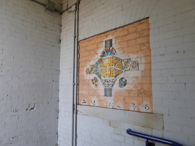 Levenshulme platform 1 mural