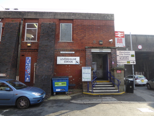Levenshulme platform 2 entrance