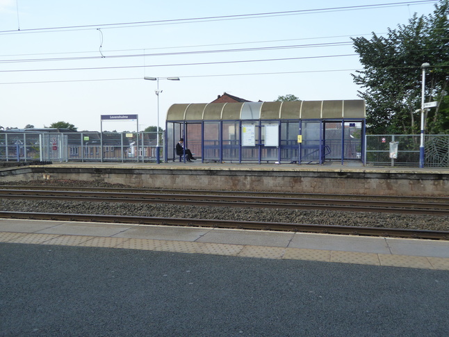 Levenshulme platform 2 shelter