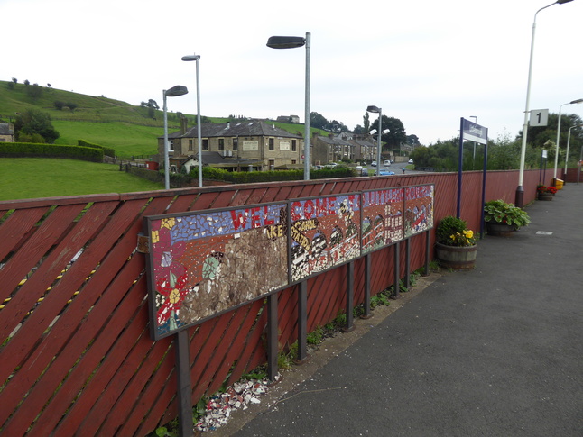 Littleborough platform 1 mosaic