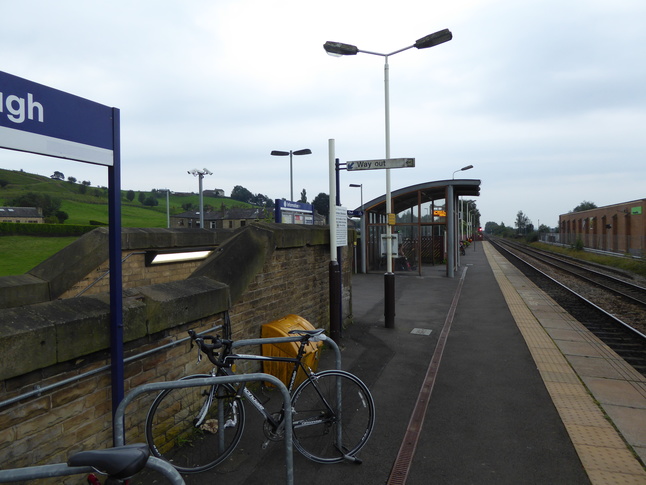 Littleborough platform 1 looking west
