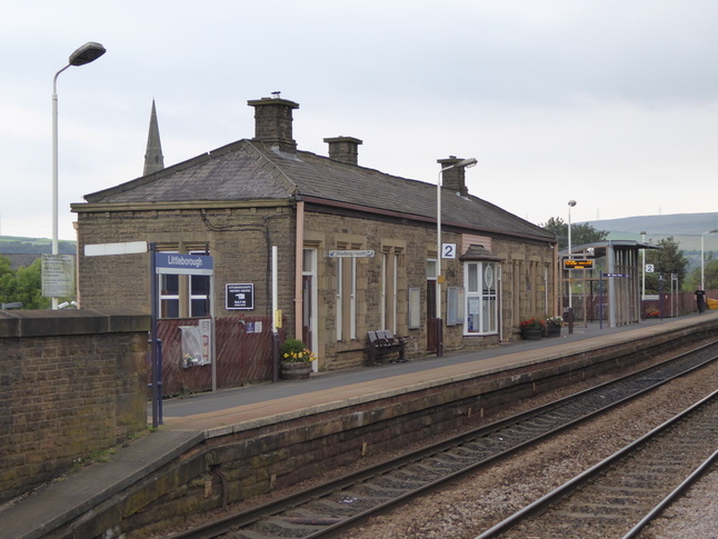 Littleborough platform 2