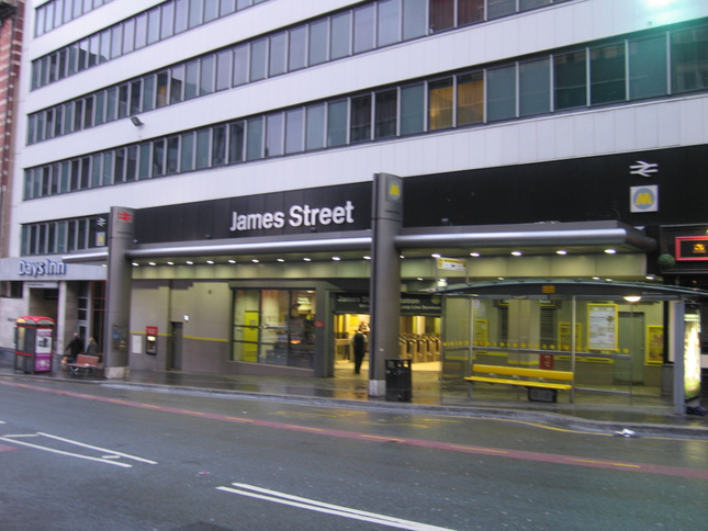 Liverpool James Street
sign