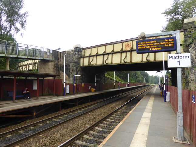 Lostock platform 1 looking west