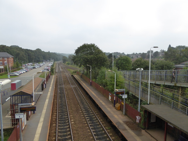 Lostock looking east from bridge